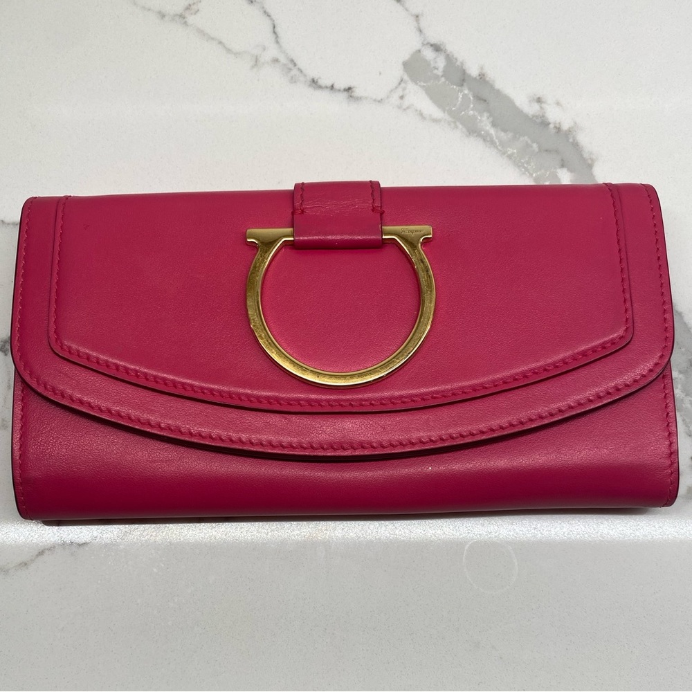 Pink Salvatore Ferragamo Wallet
